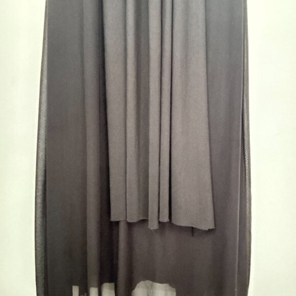 Neutral Black Evening Formal Party Prom Maxi Dress XS G32 - Picture 8 of 16